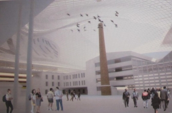 Mega-constructie in derulare: Turn de 35 de etaje si mall cultural